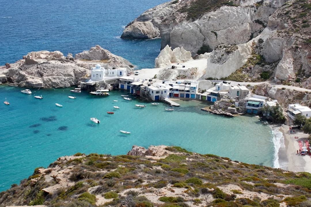 Greek islands sailing itinerary 7 days from Athens